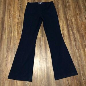 Trina Turk Pants Women's 8 Jacoba Navy Flare High Rise Business Casual Trousers